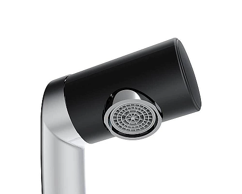 Заказать Смеситель для раковины Damixa Arc 290217464 Хром Черный в магазине сантехники Santeh-Crystal.ru