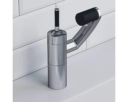 Заказать Смеситель для раковины Damixa Arc 290217464 Хром Черный в магазине сантехники Santeh-Crystal.ru