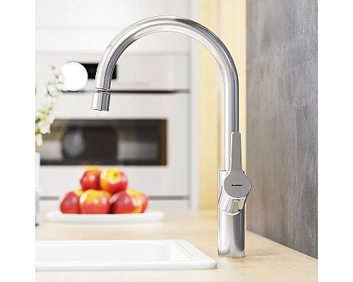 Приобрести Смеситель для кухни Damixa Eclipse 310722000 Хром в магазине сантехники Santeh-Crystal.ru