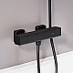 Приобрести Смеситель для душа Damixa Gala 536000300 с термостатом Черный матовый в магазине сантехники Santeh-Crystal.ru