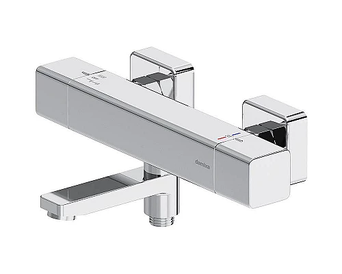 Заказать Смеситель для ванны Damixa Gala 533000000 с термостатом Хром в магазине сантехники Santeh-Crystal.ru