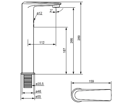 Заказать Смеситель для раковины Damixa Jupiter 770280000 Хром в магазине сантехники Santeh-Crystal.ru
