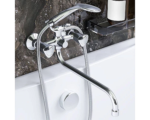 Заказать Смеситель для ванны Damixa Object 349500000 Хром в магазине сантехники Santeh-Crystal.ru