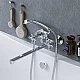 Приобрести Смеситель для ванны Damixa Retro 239500000 универсальный Хром в магазине сантехники Santeh-Crystal.ru