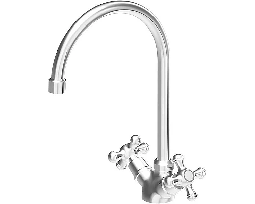 Заказать Смеситель для раковины Damixa Retro 230210000 Хром в магазине сантехники Santeh-Crystal.ru