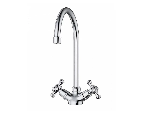 Купить Смеситель для кухни Damixa Retro 230000000 Хром в магазине сантехники Santeh-Crystal.ru