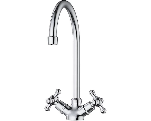 Купить Смеситель для кухни Damixa Retro 230000000 Хром в магазине сантехники Santeh-Crystal.ru