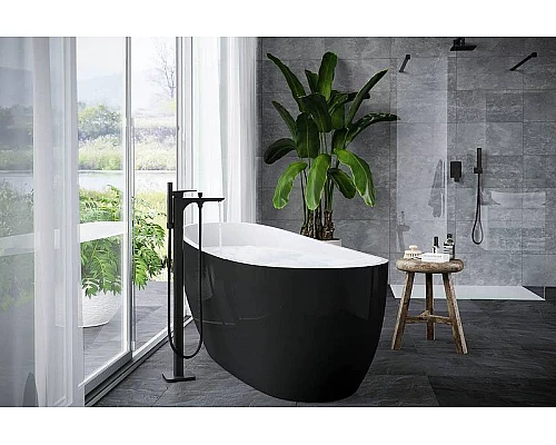 Приобрести Смеситель для ванны Excellent Keria AREX.2055BL Черный в магазине сантехники Santeh-Crystal.ru