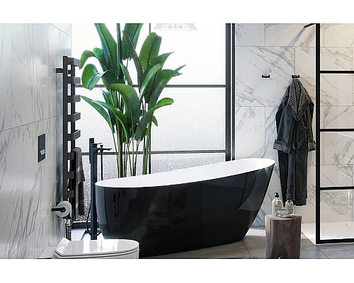 Приобрести Смеситель для ванны Excellent Keria AREX.2055BL Черный в магазине сантехники Santeh-Crystal.ru