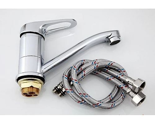 Купить Смеситель для кухни Frap H13 F4513-2 Хром в магазине сантехники Santeh-Crystal.ru