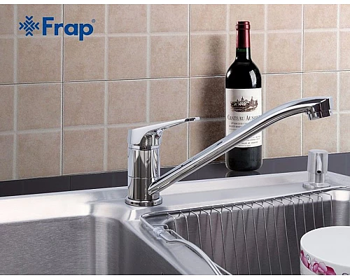 Приобрести Смеситель для кухни Frap H13 F4913 Хром в магазине сантехники Santeh-Crystal.ru