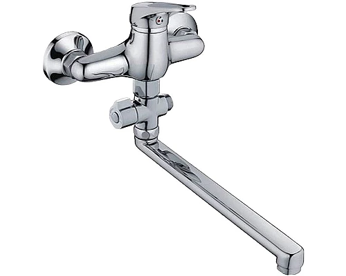 Купить Смеситель для ванны Frap H13 F2113 универсальный Хром в магазине сантехники Santeh-Crystal.ru