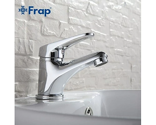 Приобрести Смеситель для раковины Frap H13 F1013 Хром в магазине сантехники Santeh-Crystal.ru
