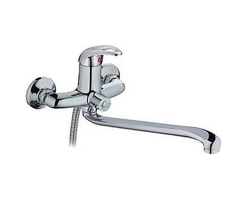 Купить Смеситель для ванны Frap H15 F2215 универсальный Хром в магазине сантехники Santeh-Crystal.ru