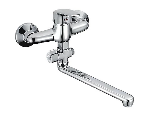 Заказать Смеситель для ванны Frap H16 F2116 универсальный Хром в магазине сантехники Santeh-Crystal.ru