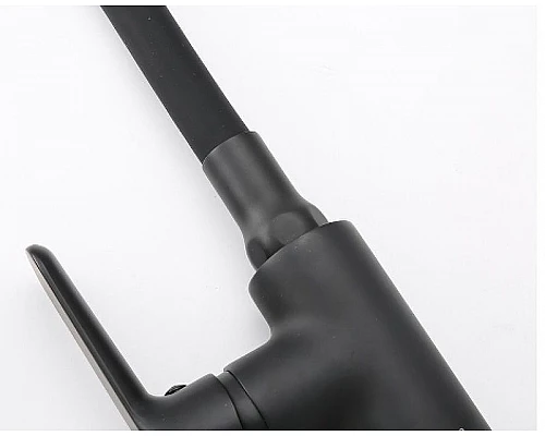 Купить Смеситель для кухни Frap H17-6 F4417-6 Черный матовый в магазине сантехники Santeh-Crystal.ru