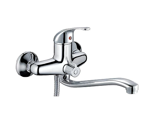 Купить Смеситель для ванны Frap H29 F2229 универсальный Хром в магазине сантехники Santeh-Crystal.ru