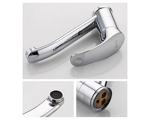 Купить Смеситель для кухни Frap H36 F4536 Хром в магазине сантехники Santeh-Crystal.ru