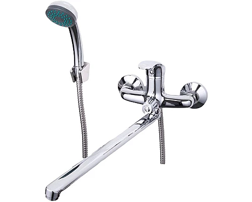 Купить Смеситель для ванны Frap H36 F2236 универсальный Хром в магазине сантехники Santeh-Crystal.ru