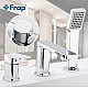 Заказать Смеситель на борт ванны Frap H46 F1146 Хром в магазине сантехники Santeh-Crystal.ru