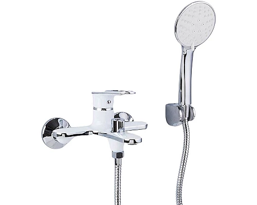 Приобрести Смеситель для ванны Frap H49 F3249 Белый Хром в магазине сантехники Santeh-Crystal.ru