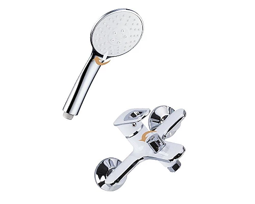 Приобрести Смеситель для ванны Frap H49 F3249 Белый Хром в магазине сантехники Santeh-Crystal.ru