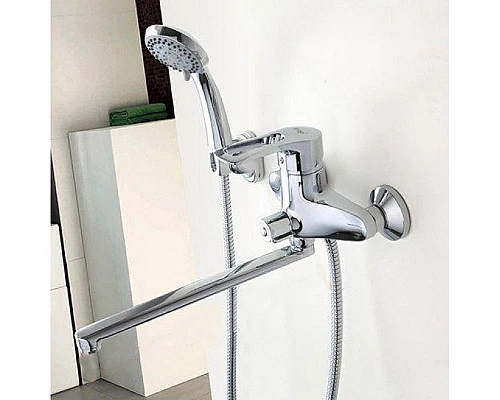 Приобрести Смеситель для ванны Frap H66 F2266 универсальный Хром в магазине сантехники Santeh-Crystal.ru