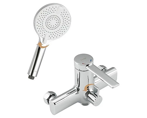 Приобрести Смеситель для ванны Frap H67 F2267 универсальный Хром в магазине сантехники Santeh-Crystal.ru