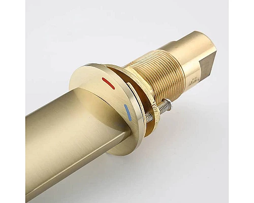 Купить Смеситель для раковины Gappo G1052-81 Золотой сатин в магазине сантехники Santeh-Crystal.ru