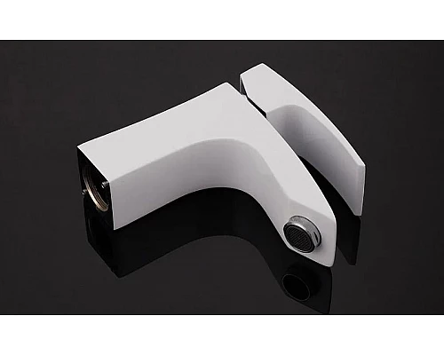 Заказать Смеситель для раковины Gappo G07 G1007-7 Белый Хром в магазине сантехники Santeh-Crystal.ru