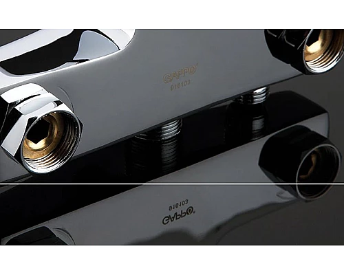 Купить Смеситель для ванны Gappo G07 G2207 универсальный Хром в магазине сантехники Santeh-Crystal.ru