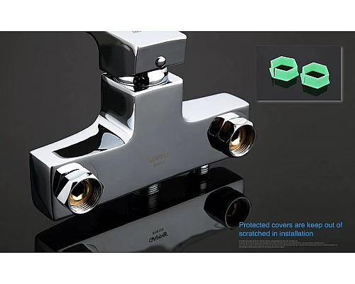 Купить Смеситель для ванны Gappo G07 G2207 универсальный Хром в магазине сантехники Santeh-Crystal.ru