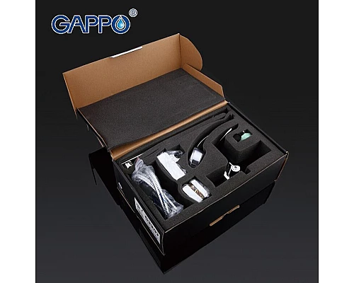 Купить Смеситель для ванны Gappo G07 G2207 универсальный Хром в магазине сантехники Santeh-Crystal.ru