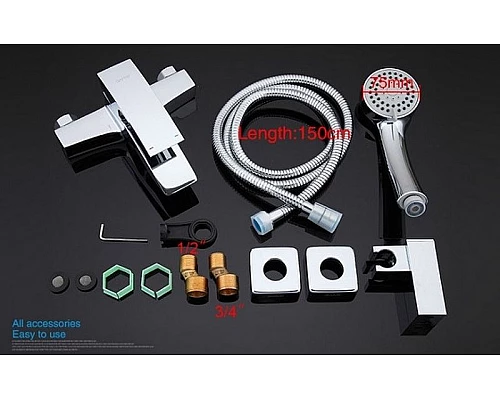 Приобрести Смеситель для ванны Gappo G07 G3007 Хром в магазине сантехники Santeh-Crystal.ru