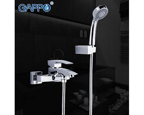 Приобрести Смеситель для ванны Gappo G07 G3007 Хром в магазине сантехники Santeh-Crystal.ru