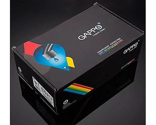 Приобрести Смеситель для ванны Gappo G07 G2207-7 универсальный Белый Хром в магазине сантехники Santeh-Crystal.ru
