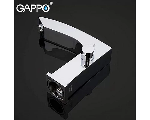 Купить Смеситель на борт ванны Gappo G07 G1107 Хром в магазине сантехники Santeh-Crystal.ru