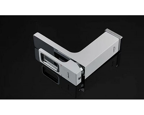 Приобрести Смеситель для раковины Gappo G17-8 G1017-8 Белый Хром в магазине сантехники Santeh-Crystal.ru