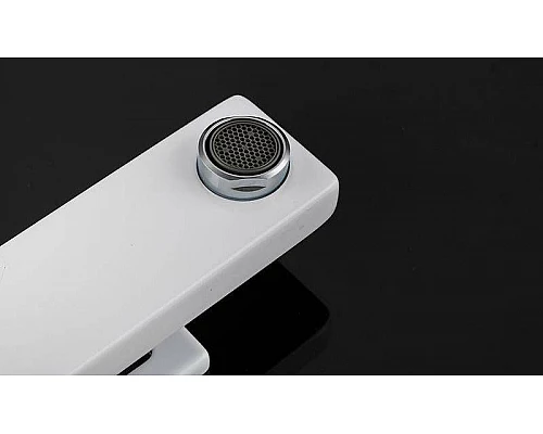 Приобрести Смеситель для раковины Gappo G17-8 G1017-8 Белый Хром в магазине сантехники Santeh-Crystal.ru