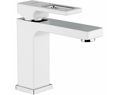 Приобрести Смеситель для раковины Gappo G17-8 G1017-8 Белый Хром в магазине сантехники Santeh-Crystal.ru