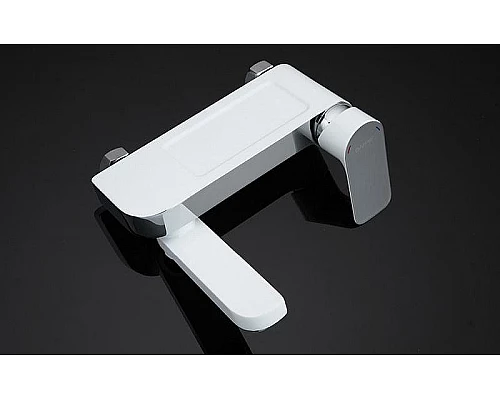 Купить Смеситель для ванны Gappo G48 G3248 Белый Хром в магазине сантехники Santeh-Crystal.ru