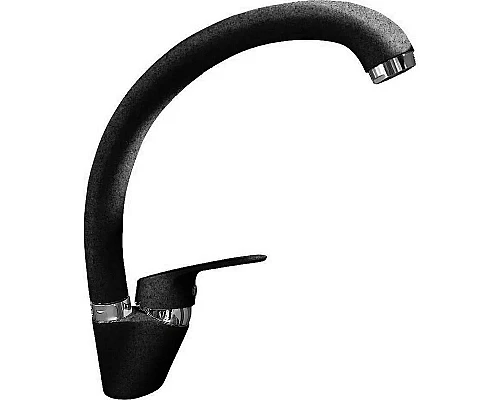 Приобрести Смеситель для кухни GranFest Quarz Z3323 Черный в магазине сантехники Santeh-Crystal.ru