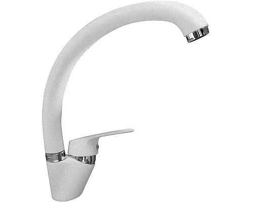 Приобрести Смеситель для кухни GranFest Quarz Z3323 Белый в магазине сантехники Santeh-Crystal.ru