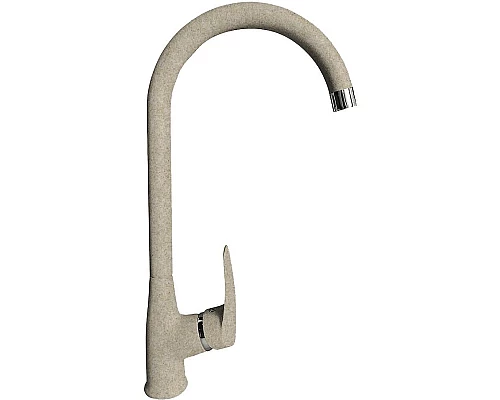 Заказать Смеситель для кухни GranFest Quarz Z3424 Песочный в магазине сантехники Santeh-Crystal.ru