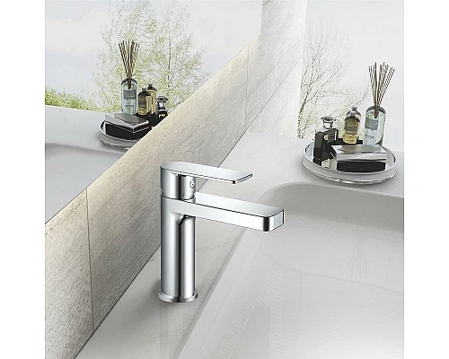 Купить Смеситель для раковины Haiba HB10617 Хром в магазине сантехники Santeh-Crystal.ru