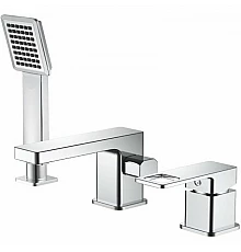 Смеситель на борт ванны Haiba HB80615 Хром