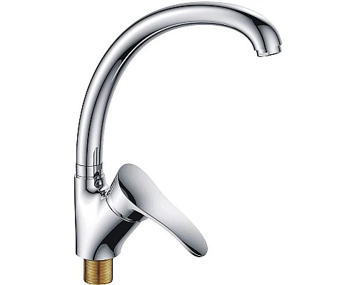 Приобрести Смеситель для кухни Haiba HB4101-2 Хром в магазине сантехники Santeh-Crystal.ru