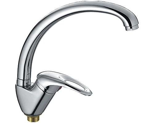 Купить Смеситель для кухни Haiba HB4103-2 Хром в магазине сантехники Santeh-Crystal.ru