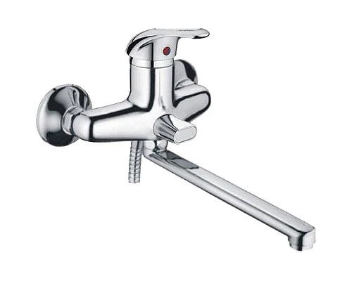 Заказать Смеситель для ванны Haiba HB2203 универсальный Хром в магазине сантехники Santeh-Crystal.ru