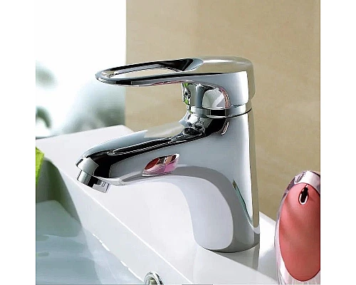 Приобрести Смеситель для раковины Haiba HB1004 Хром в магазине сантехники Santeh-Crystal.ru